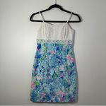 Lilly Pulitzer Women’s Liz Dress Coastal Blue Lion Around Size 00 Photo 1