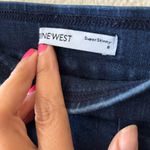 Nine West  Blue Skinny Jeans Elastic Waistband Stretch Photo 4