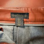 House of Harlow 1960 Revolve Faux Leather Brown Pants Size 4 Photo 1