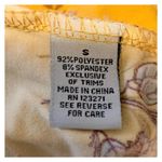 Justify Women's  Mustard Floral Sleeveless Romper Photo 6