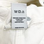 Rebecca Minkoff Shlee Dungarees White Cutoff Denim Shortalls Women’s Size Large Photo 13