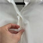 Cuyana  Poplin office Balloon white Sleeve Shirt long sleeve blouse size xs NWT Photo 11