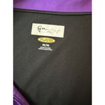 Greg Norman  Women’s  Play Dry Golf Polo Shirt Purple & Black  Size Medium Photo 2