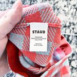 Staud Avalanche Blue Gingham Plaid Knit Pants Photo 7