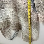 Curio Ny Beach Sweater XL Long Sleeve Open Weave Ribbon Muted Lagenlook Gauze Photo 6