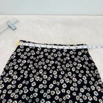 Reformation  Bea Daisy Daisies Midi Skirt Black 0 Photo 6