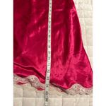 Victoria's Secret  Satin Slip Short Nightgown Size Large Pink Lace Nighty Pajamas Photo 4