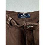 Hollister Ultra High Rise Dark Brown Cargo Dad Jeans Size 24x31 Photo 2