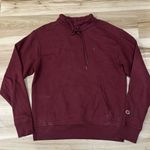 Champion  Maroon Cowl Neck Sweatshirt Women’s Medium Photo 0