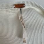 Free People Have My Heart Corset Cropped Tank Top in White NWOT Size XL Photo 6