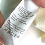 J.Crew Long Sleeve Polo Shirt in Colorblock Green Ivory Cream Size XS Photo 7