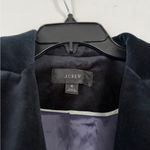 J.Crew  Black Velvet Blazer Jacket Holiday Event Classic Photo 2