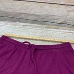 Terra & Sky Womens 2X Purple Cotton Blend Bermuda Shorts Elastic Waist Casual Photo 2