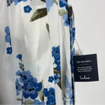 Lulus  French Countryside White Floral Print High-Low Dress Size XS NWT Photo 5