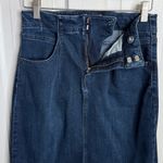 Anthropologie  Pilcro Long Stretch Denim Midi Jean Skirt W1894 Sz 8 Photo 3