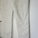 NYDJ  Cream Animal Print Jeans Size 14 Photo 4