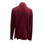 Calvin Klein  Women’s Maroon Mock Neck Sweater w/ Gold Buttons – Size L Photo 1