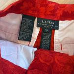 Vintage Ralph Lauren Floral Red floral cotton shorts Size 2 Photo 2
