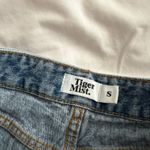 Tiger Mist High Waisted Thigh Blue Denim Jean Shorts Size S Photo 1