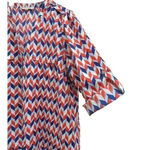 41Hawthorn Women Orange 3/4 Sleeve‎ Button Up Blouse 2X Plus Roll Tab Sleeves​​​ Photo 4