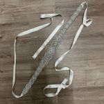 Silver Sparkle Wedding Gown Belt Photo 0