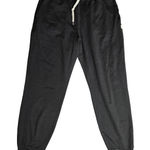 Vuori  Black Drawstring Black Pants Size: M Photo 0