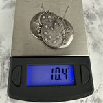 Vintage Sterling Silver Dangle Earrings Man In The Moon Moonface Stars Crescent Photo 8