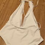 Aerie Deep V One Piece Swimsuit Photo 3