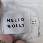 Hello Molly  Frequent The Club White Sequin Off-Shoulder Mini Dress Size Small Photo 5