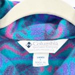 Columbia  Womens Vintage 90s Made in USA Fleece Aztec Print Outdoor Jacket Size L Photo 3
