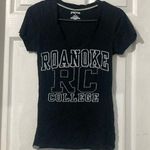 Jansport Roanoke College Short Sleeve  Women’s Size Small Black Color T-Shirt Photo 0
