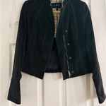 Burberry  London Women’s Black Corduroy Jacket Size 6 Photo 1