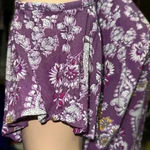 st. john's bay  Women's Open Shoulder Floral Print Top Size SP - Cute & Casual Photo 3