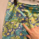 Lilly Pulitzer Y2K fish tropical scalloped edge mini skirt sz 4 Photo 3