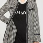 ZARA TRF Outerwear Houndstooth Jacket NWT Photo 0