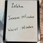 Zobha  Leggings Athletic Gym Side Pockets Purple Womens Small Photo 7