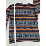 Arconi's Alpaca Wool Blend Cardigan Sweater Aztec Southwestern Style Size M Blue Size M Photo 5