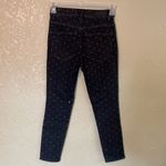 EXPRESS  Black Rhinestone High Rise Ankle Skinny Jeans 4 Short NWT Photo 2