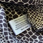 Violet+Claire  Black and Gray Patterned Blouse Photo 6