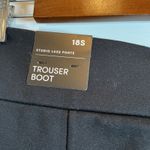 Torrid 18S Black Studio Luxe Ponte Trouser Boot Mid Rise Pants New With Tags Photo 4