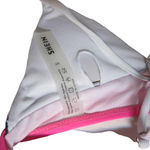 SheIn Animal Print Pink Bikini Swim Top Colorblock Bralette S Photo 6