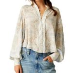 Free People  virgo baby button down size xs Photo 0