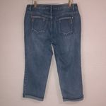 Christopher & Banks  Embroidered Denim Jean Capris Size 6 Photo 1