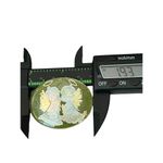 Vintage Handmade Eyeglass lens pin brooch angels white green gold Photo 3