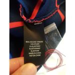 Pink Tartan Dress Striped Stretch Knee length Bodycon Blue Red Golf Size Small Photo 10