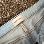 Driftwood  Colette Daisy Embroidered Straight Leg Jeans Size 30 in Light Wash Blu Photo 6