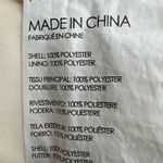 Club Monaco Womens Hidden Zip V-Neck Belted Jumpsuit in Cream - Size 00 Photo 9