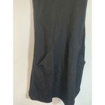 MAAC London V Neck Cut Out Swing Dress Black Photo 6