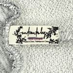 Free People  Intimately Women's Large Gray High Waist‎ Raw Hem Knit Lounge Shorts Photo 3