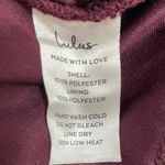 Lulus  Love Poem Burgundy Lace Halter Mini Dress Size Small Valentine's Day Date Photo 10